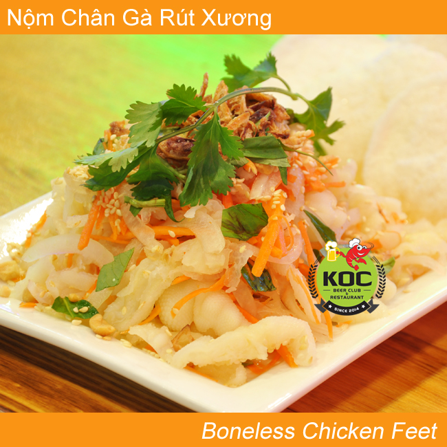 Nộm Chân Gà Rút Xương Boneless Chicken Feet Little Saigon KOC Vietnamese Restaurant