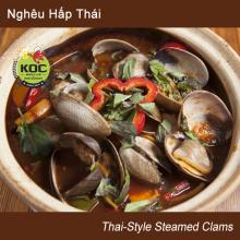 Nghêu Hấp Thái Steamed Clams Thai-Style Little Saigon KOC Restaurant Garden Grove Quan Nhau