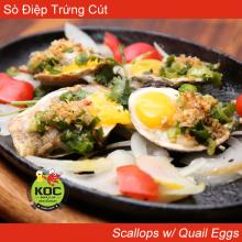Sò Điệp Trứng Cút  Scallops w/ Quail Eggs Little Saigon Orange County OC Restaurant